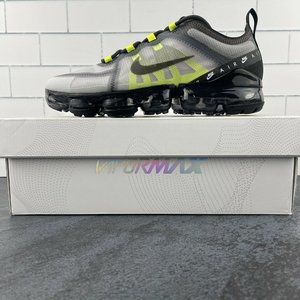 Nike Air‎ Vapormax 2019 Mens 7 Running Shoes Atmosphere Grey Black Womens 8.5
